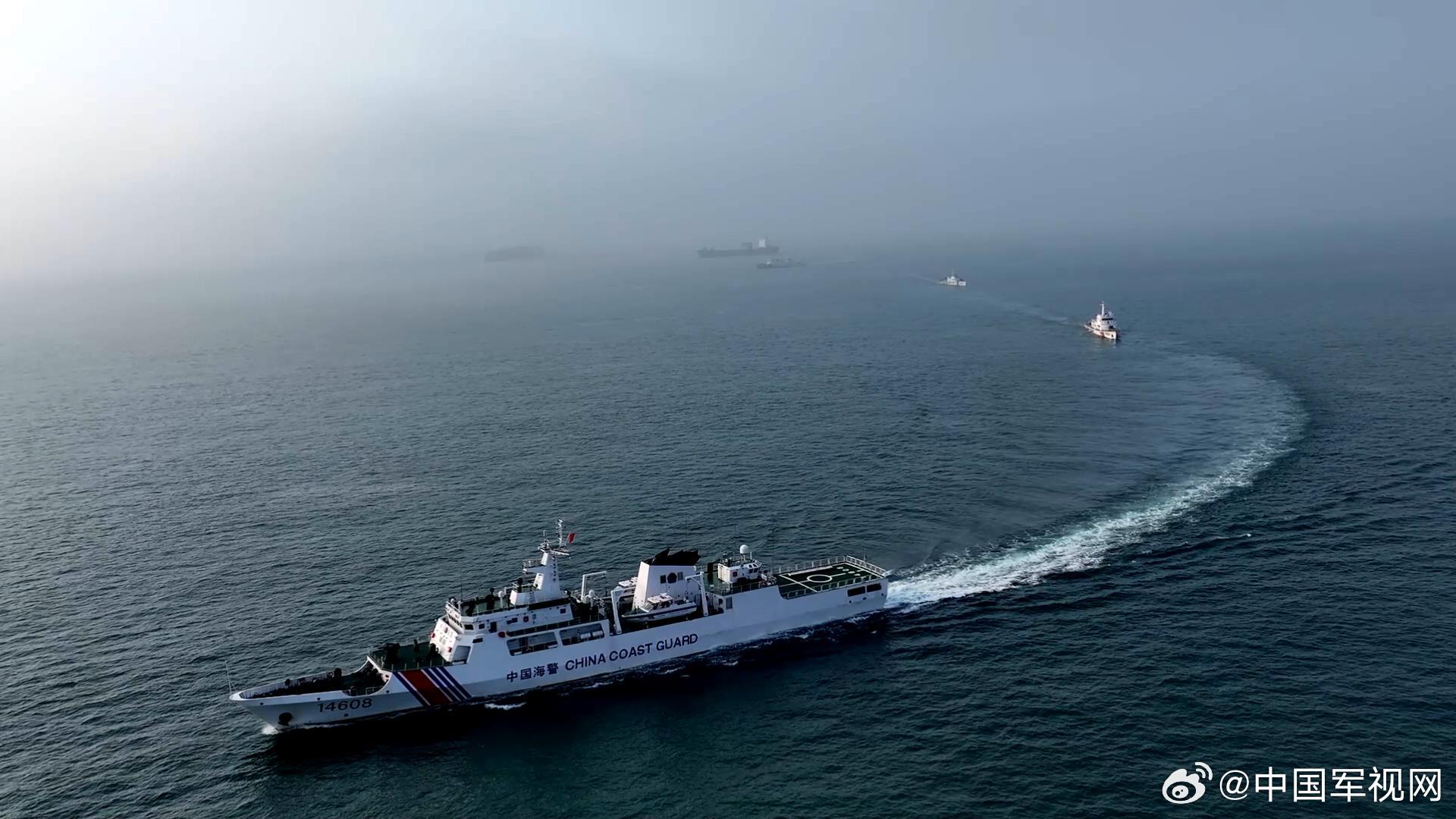 海警马祖附近海域执法巡查实录