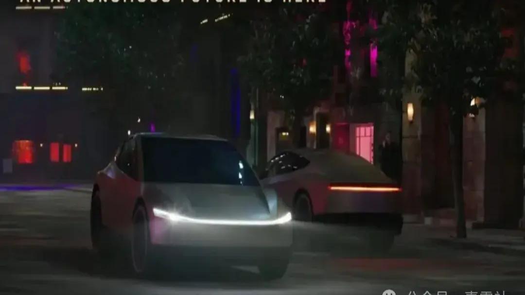第一视角体验特斯拉Cybercab与自然美景的交融之旅