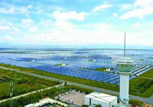 太空视角瞰中国粮仓，丰收盛景，丰光闪耀
