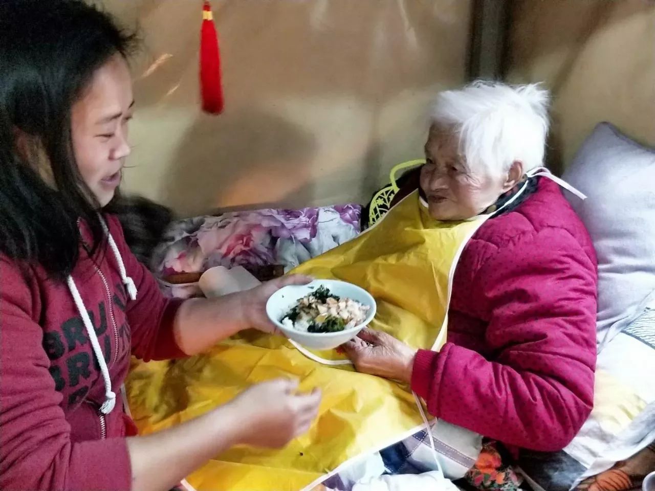 百岁姐姐与九十四岁妹妹的温馨重逢，跨越岁月的极限情感拉扯