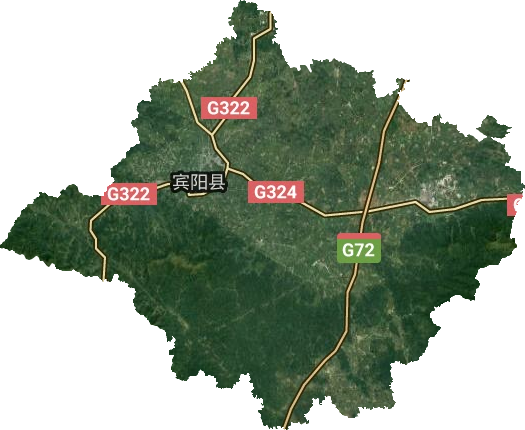 宾阳最新地图