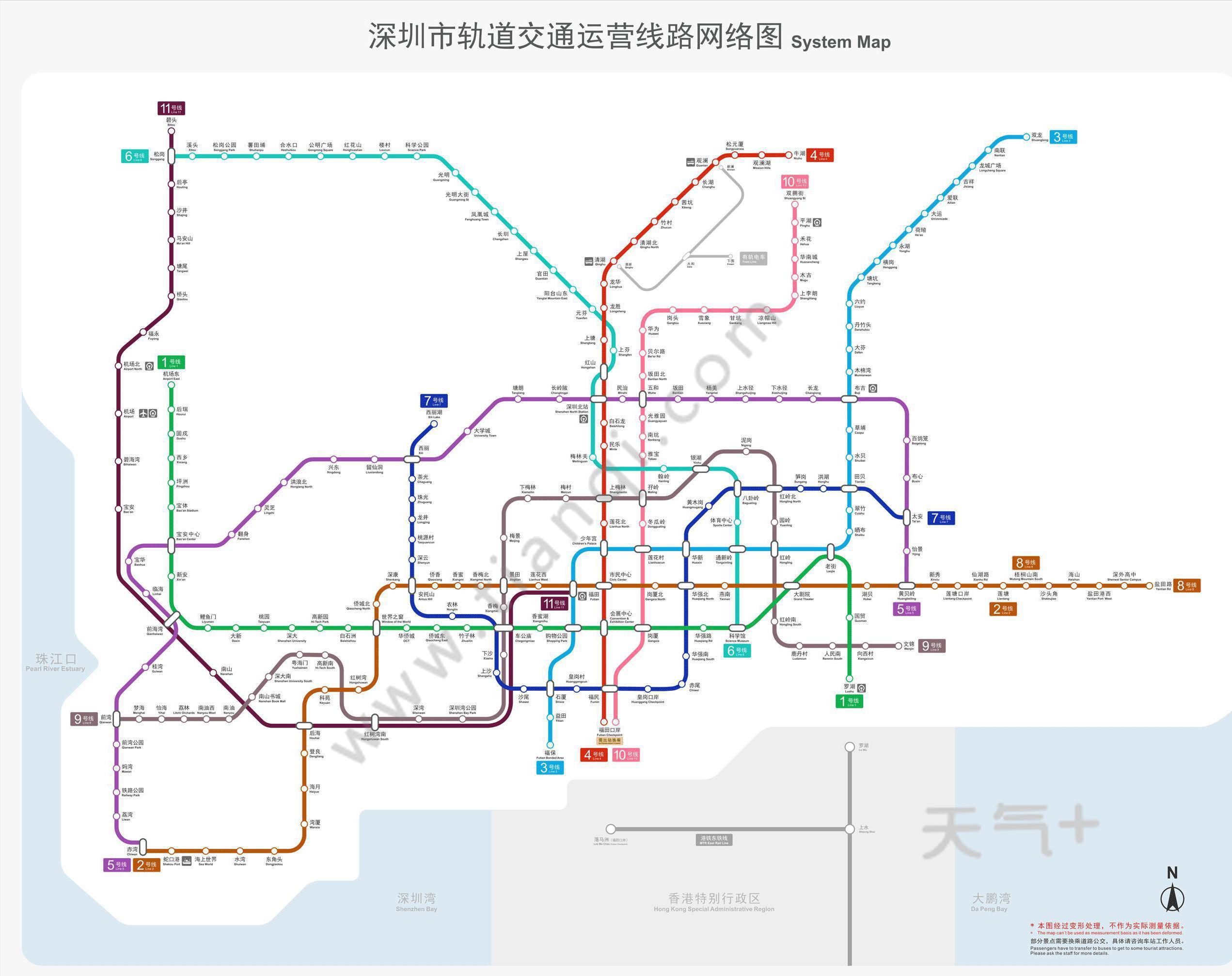 深圳最新版地铁线路图,深圳最新版地铁线路图概览
