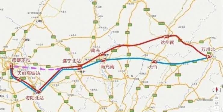 成达万高铁最新线路图揭秘，城市脉络与小巷瑰宝探索之旅