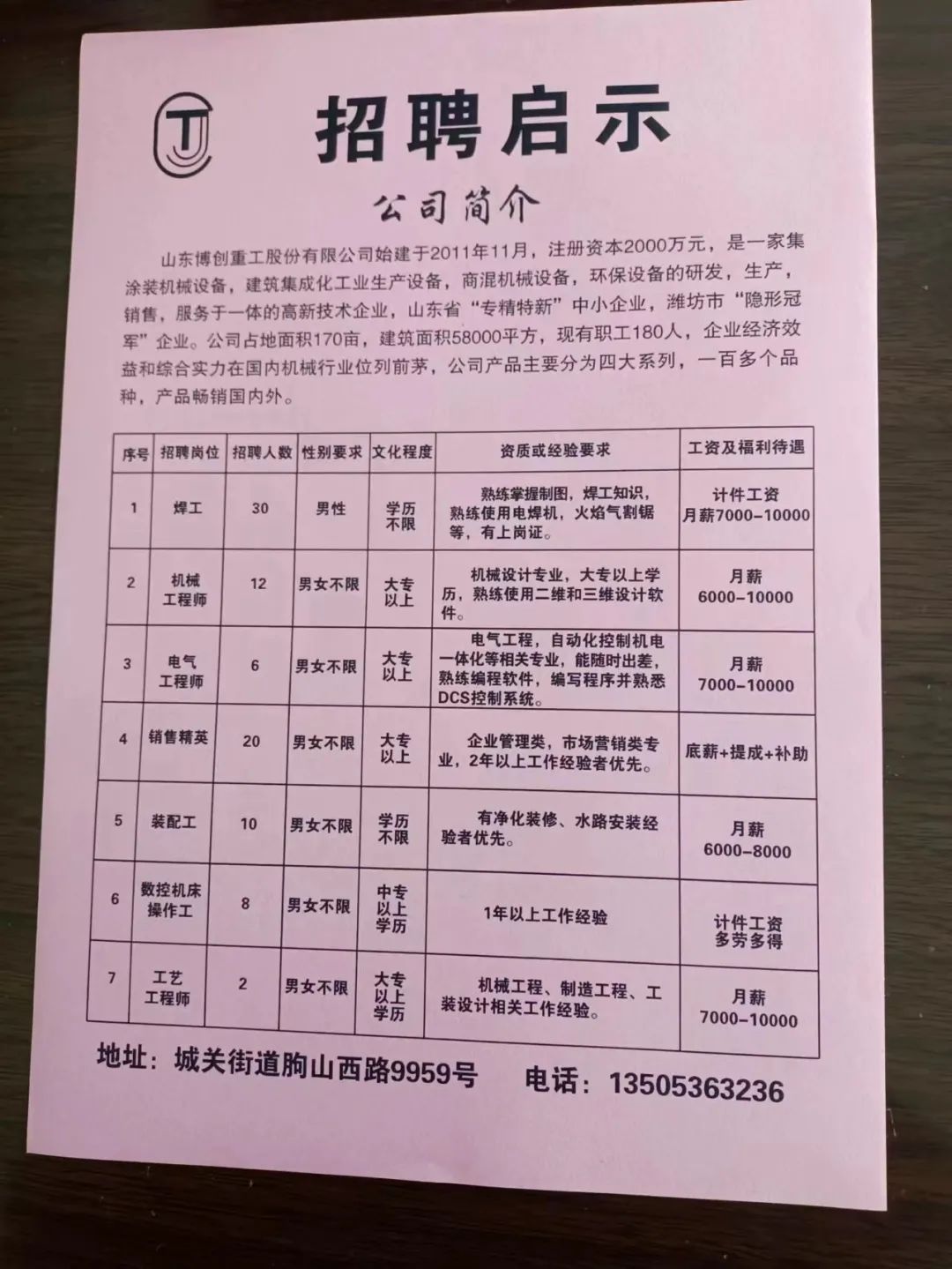 盐山最新招聘日常趣事概览